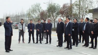 熱烈歡迎鄖西縣代表團(tuán)蒞臨我司調(diào)研指導(dǎo)！